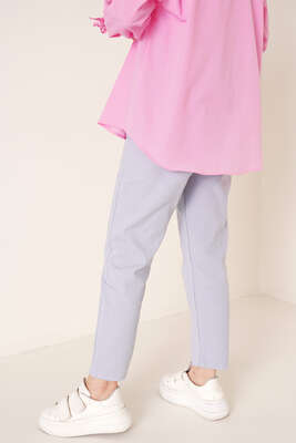 Düz Boyfriend Lila Pantolon - 300-500 TL Ürünler
