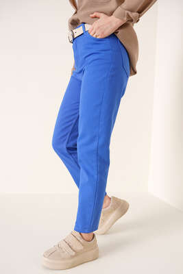 Düz Boyfriend Saks Pantolon - 300-500 TL Ürünler