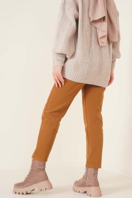 Düz Boyfriend Taba Pantolon - 300-500 TL Ürünler