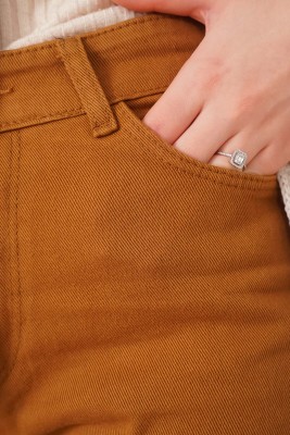 Düz Boyfriend Taba Pantolon - 300-500 TL Ürünler