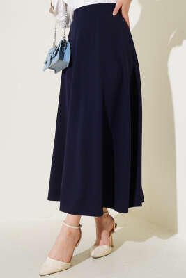 Düz Kloş Etek Parlement 