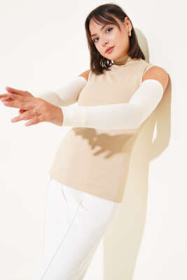 Düz Model Ten Tesettür Kolluk - Kolluk