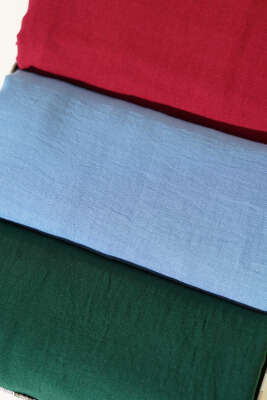 Düz Pamuk 3'lü Eşarp Seti Asorti 2 - Yılın Fırsatı