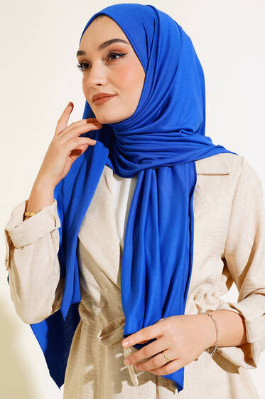 Düz Penye Şal Saks - Düz Şal