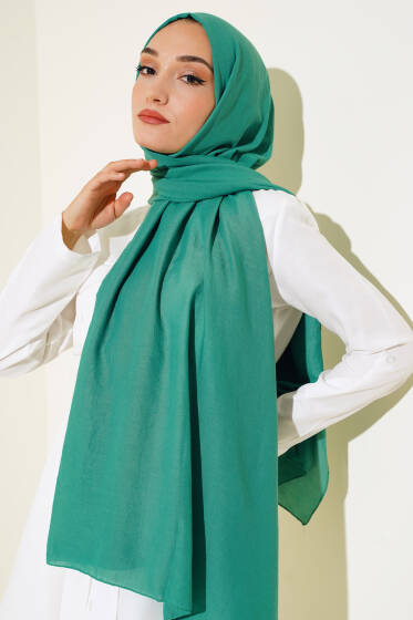 Düz Soft Kraş Şal Benetton - Başörtüsü