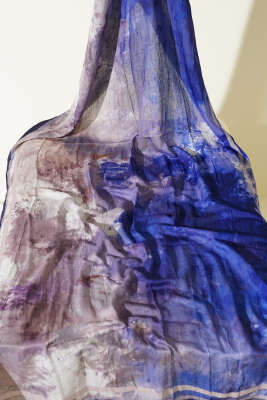 Ebruli Desen Bambu Kraş 3'lü Şal Seti Asorti 1 - Desenli Şal Seti