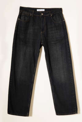 Efektli Baggy Erkek Kot Pantolon Kot - Erkek Pantolon