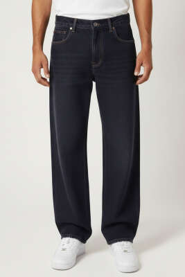 Efektli Baggy Erkek Kot Pantolon Kot - MACHINIST