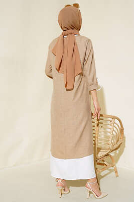 Elbise İkili Takım Camel - Thumbnail