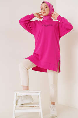 Elegance Serisi Tunik Fuşya - Tunik