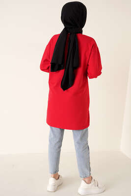 Elegance Serisi Tunik Kırmızı - Tunik
