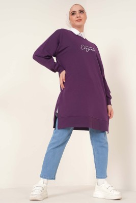 Elegance Serisi Tunik Mor - Tunik