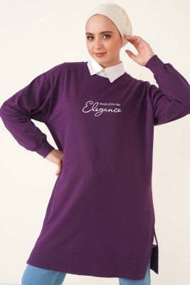 Elegance Serisi Tunik Mor 