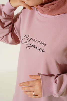 Elegance Serisi Tunik Pudra - Tunik