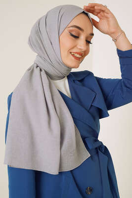 Elegant Serisi Açık Gri Şal -57