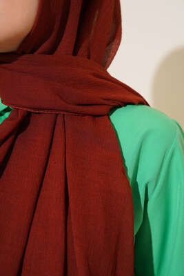 Elegant Serisi Tarçın Şal -35 - Başörtüsü