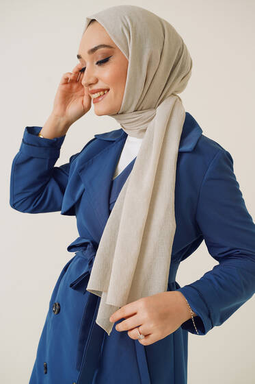 Elegant Serisi Taş Gri Şal - Black&White