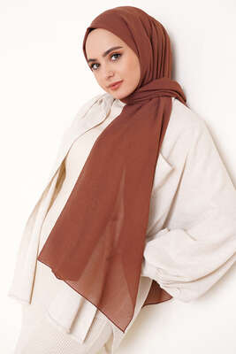 Elegant Serisi Toprak Şal -33 - Başörtüsü