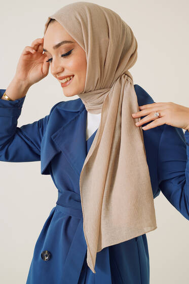 Elegant Serisi Vanilya Şal - Black&White