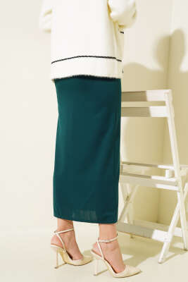 Kalem Etek Zümrüt - Uzun Etek