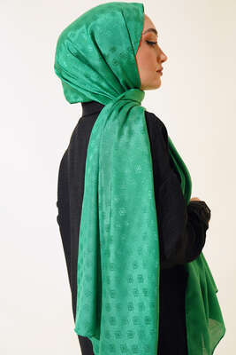 Elmas Desen Jakar Şal Benetton - Yılın Fırsatı