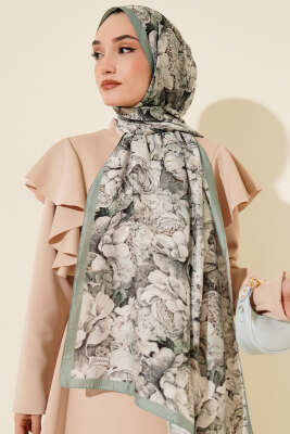Elora Serisi Desenli Modal Şal Mint 