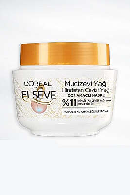 Elseve Çok Amaçlı Saç Maskesi Mucizevi Yağ 300 ml Hindistan Cevizi 