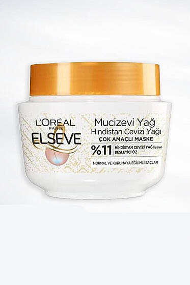 Elseve Çok Amaçlı Saç Maskesi Mucizevi Yağ 300 ml Hindistan Cevizi - Saç Maskesi