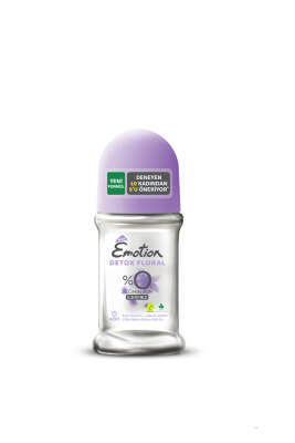 Emotion Detox Floral %0 Alüminyum İçermez Vegan Kadın Roll-on Deodorant 50 ml 