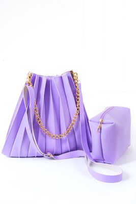 Princess Series Pleated Bag -Lilke KLASS245 - Thumbnail