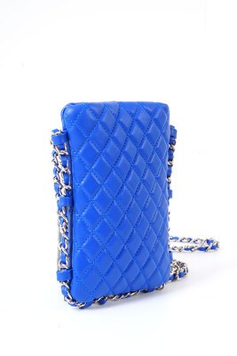 Vieste Series Chain Shoulder Bag -Light Blue ÇANTİKA734 - Thumbnail