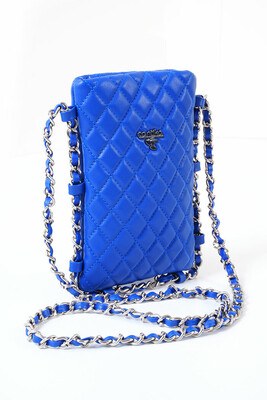 Vieste Series Chain Shoulder Bag -Light Blue ÇANTİKA734 - Thumbnail