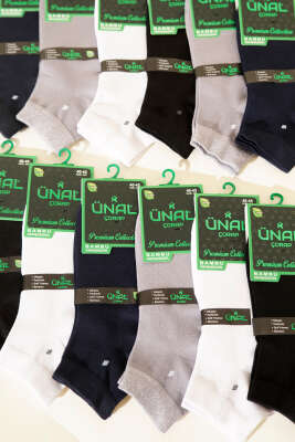 Erkek 12'li Dikişsiz Bambu Patik Çorap Asorti 1 - Günün Seçilenleri