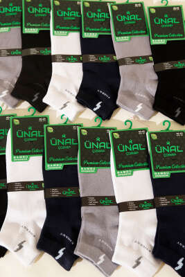 Erkek 12'li Dikişsiz Bambu Patik Çorap Asorti 4 - Günün Seçilenleri