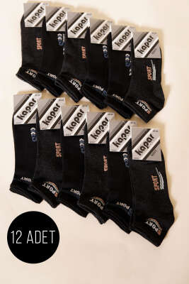 Erkek 12'li Patik Çorap Asorti 10 