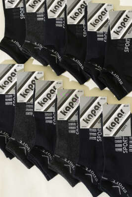 Erkek 12'li Patik Çorap Asorti 4 - ERKEK ÇORAP