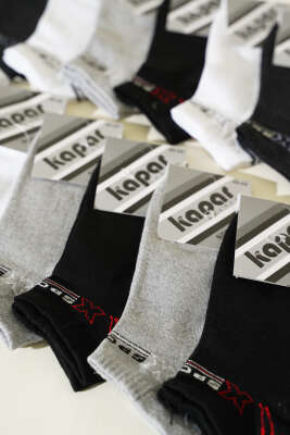 Erkek 12'li Patik Çorap Asorti 6 - ERKEK ÇORAP