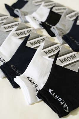 Erkek 12'li Patik Çorap Asorti 7 - ERKEK ÇORAP