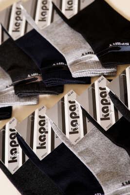 Erkek 12'li Patik Çorap Asorti 8 - ERKEK ÇORAP