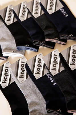 Erkek 12'li Patik Çorap Asorti 9 - ERKEK ÇORAP