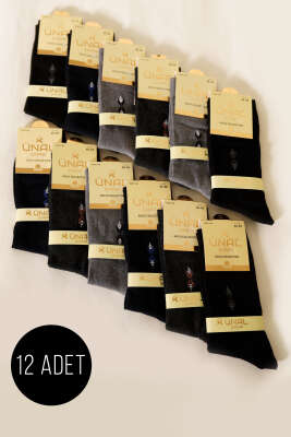 Erkek 12'li Soket Çorap Asorti 1 