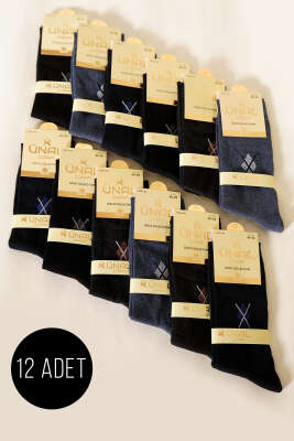 Erkek 12'li Soket Çorap Asorti 3 