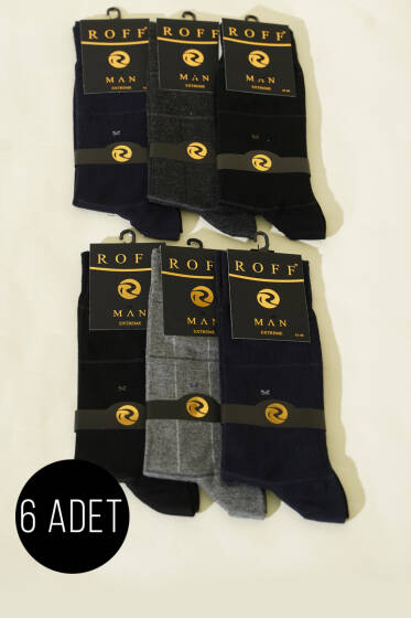 Erkek 6'li Bambu Soket Çorap Asorti 1 - Günün Seçilenleri