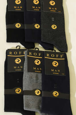 Erkek 6'lı Basic Bambu Soket Çorap Asorti 1 - ERKEK ÇORAP