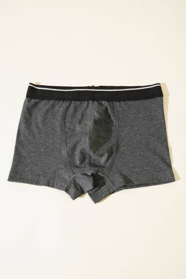 Erkek Likralı Boxer Antrasit - Erkek Boxer