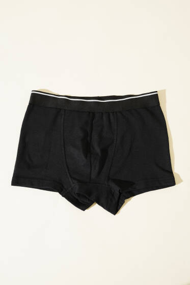 Erkek Likralı Boxer Siyah - Erkek Boxer