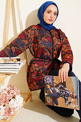 Etnik Motifli Çıtçıtlı Ceket Asorti 4 - WENNA DESIGN