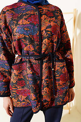 Etnik Motifli Çıtçıtlı Ceket Asorti 4 - Ceket