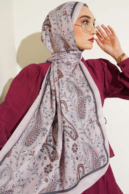 Etnik Paisley Soft Şal Taş 