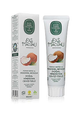 Eyüp Sabri Doğal Hindistan Cevizi Özlü Diş Macunu 90 ml - ERSAN KOZMETİK